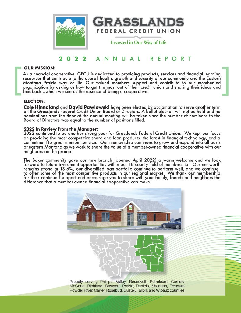 Grasslands 2022 Annual Report